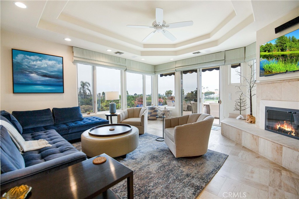 27 Marbella Dana Point, CA 92629 - Photo 60 of 66 a living room with furniture and a large window