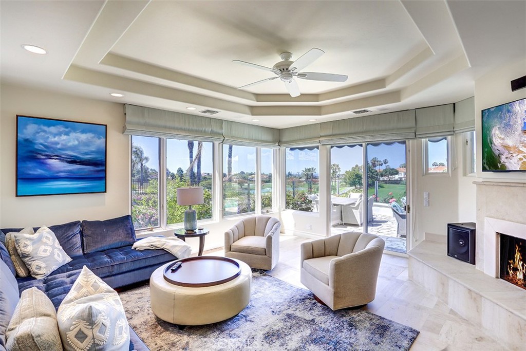 27 Marbella Dana Point, CA 92629 - Photo 8 of 66 a living room with furniture and a large window
