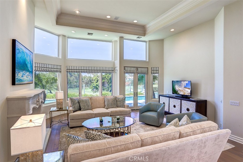 27 Marbella Dana Point, CA 92629 - Photo 9 of 66 a living room with furniture and a large window