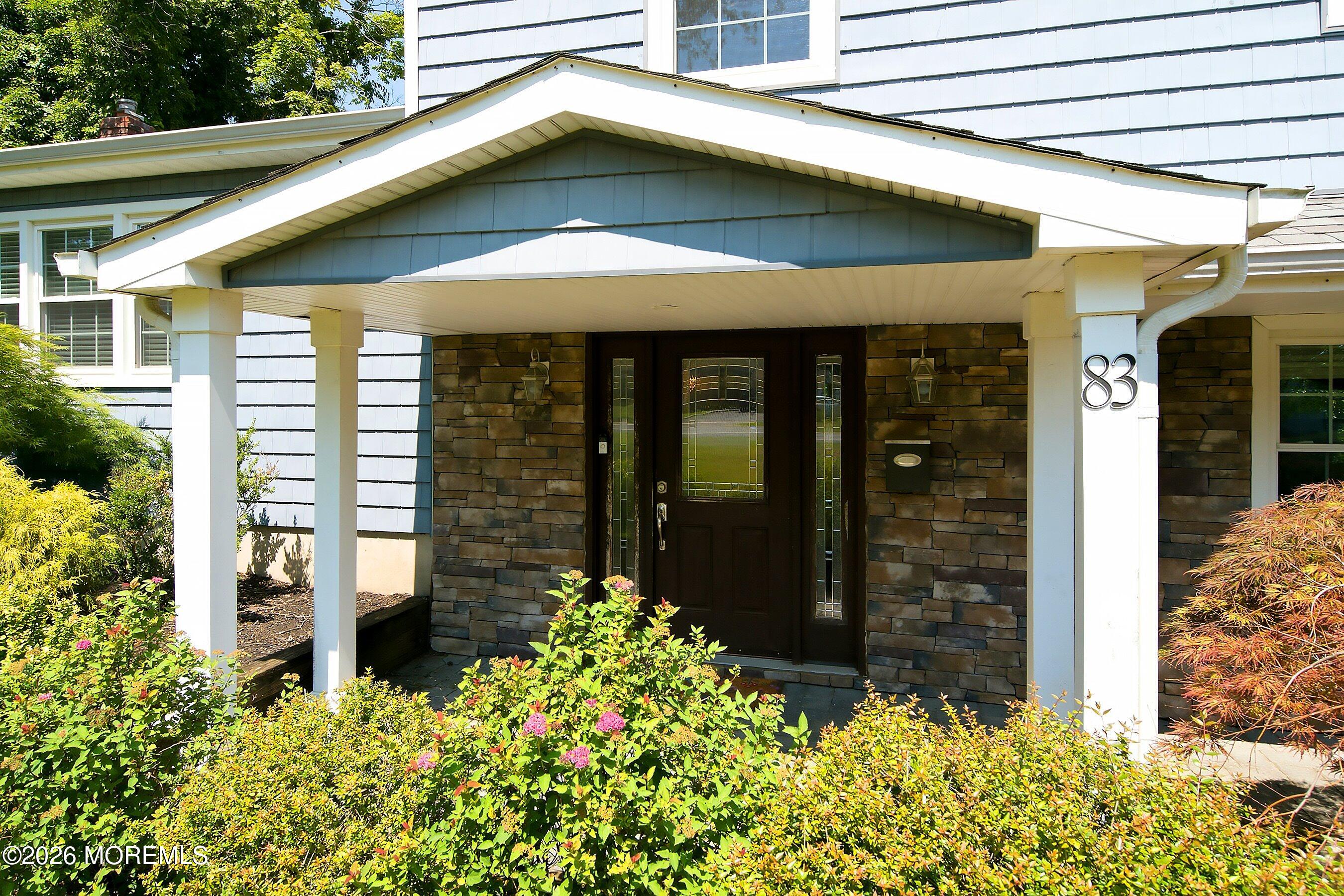 83 Swimming River Road Lincroft, NJ 07738 - Photo 3 of 51 07-Front Entrance