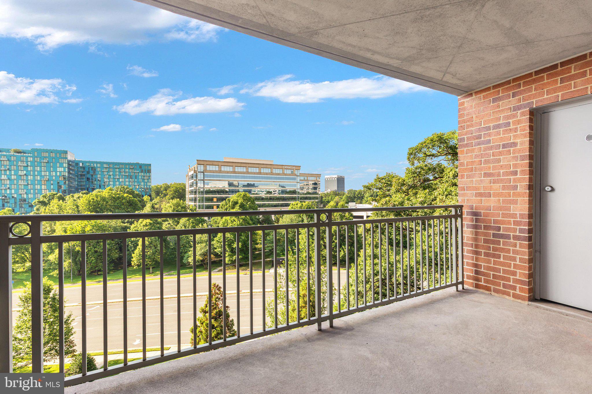 11800 Sunset Hills Road, Unit 815 Reston, VA 20190 - Photo 4 of 61 Oversized Balcony #815 view to SouthWest