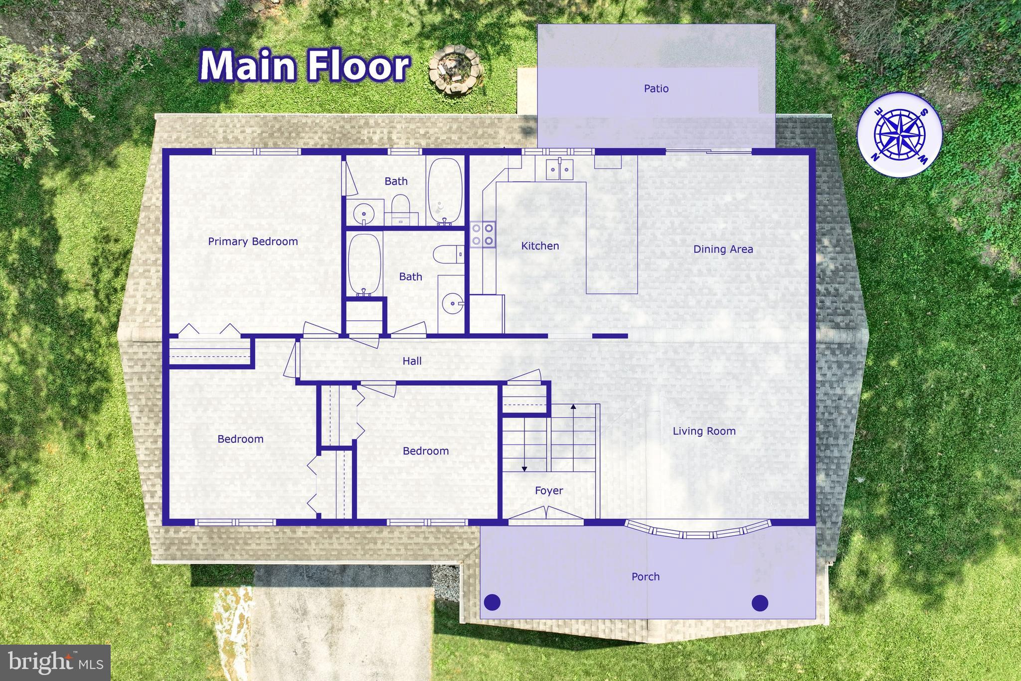 1298 Toann Road York, PA 17403 - Photo 50 of 51 Main level floor plan