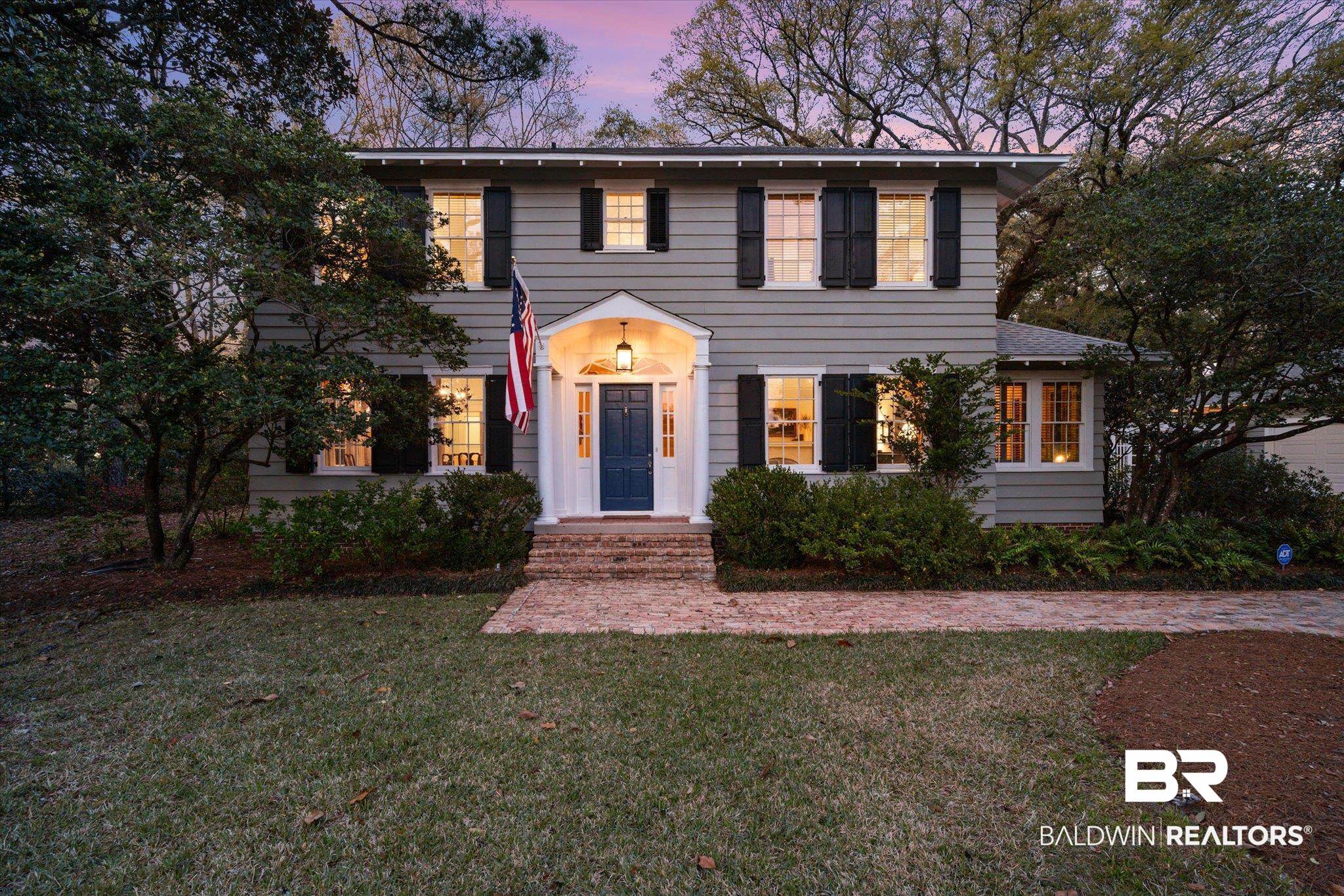 2 Westgate Road Mobile, AL 36608 - Photo 48 of 63 Colonial-style house with a lawn