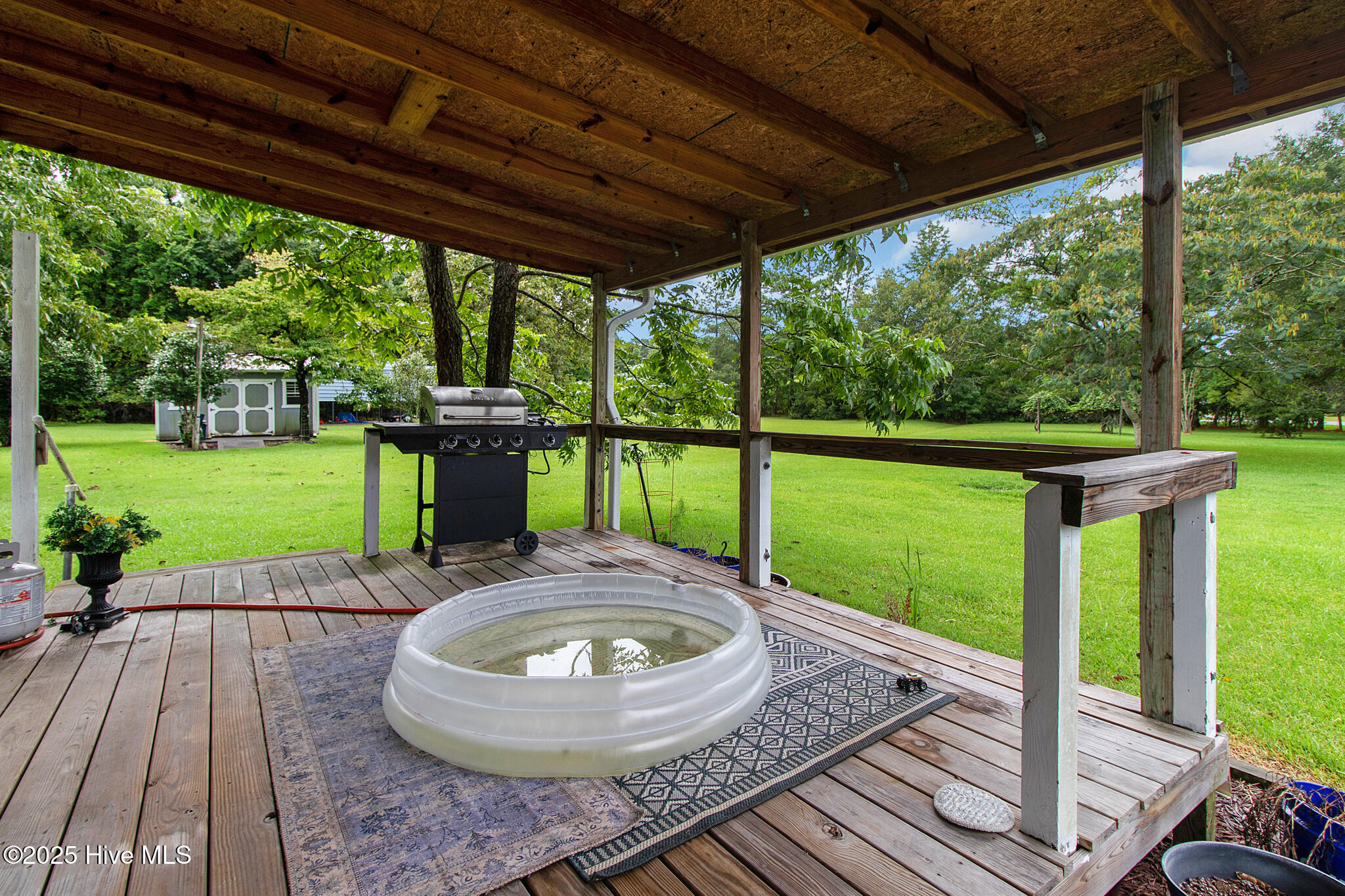 201 Queens Road Hubert, NC 28539 - Photo 25 of 59 with views of the yard and adjoining lot