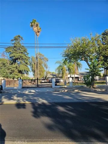 a view of a city street