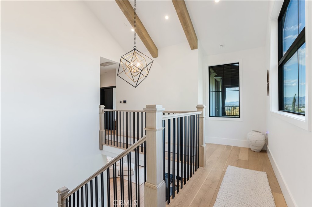 14614 Round Valley Drive Sherman Oaks, CA 91403 - Photo 18 of 35 a view of entryway and hall with wooden floor