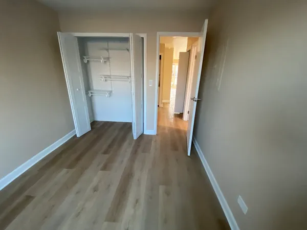 wooden floor in a gallery