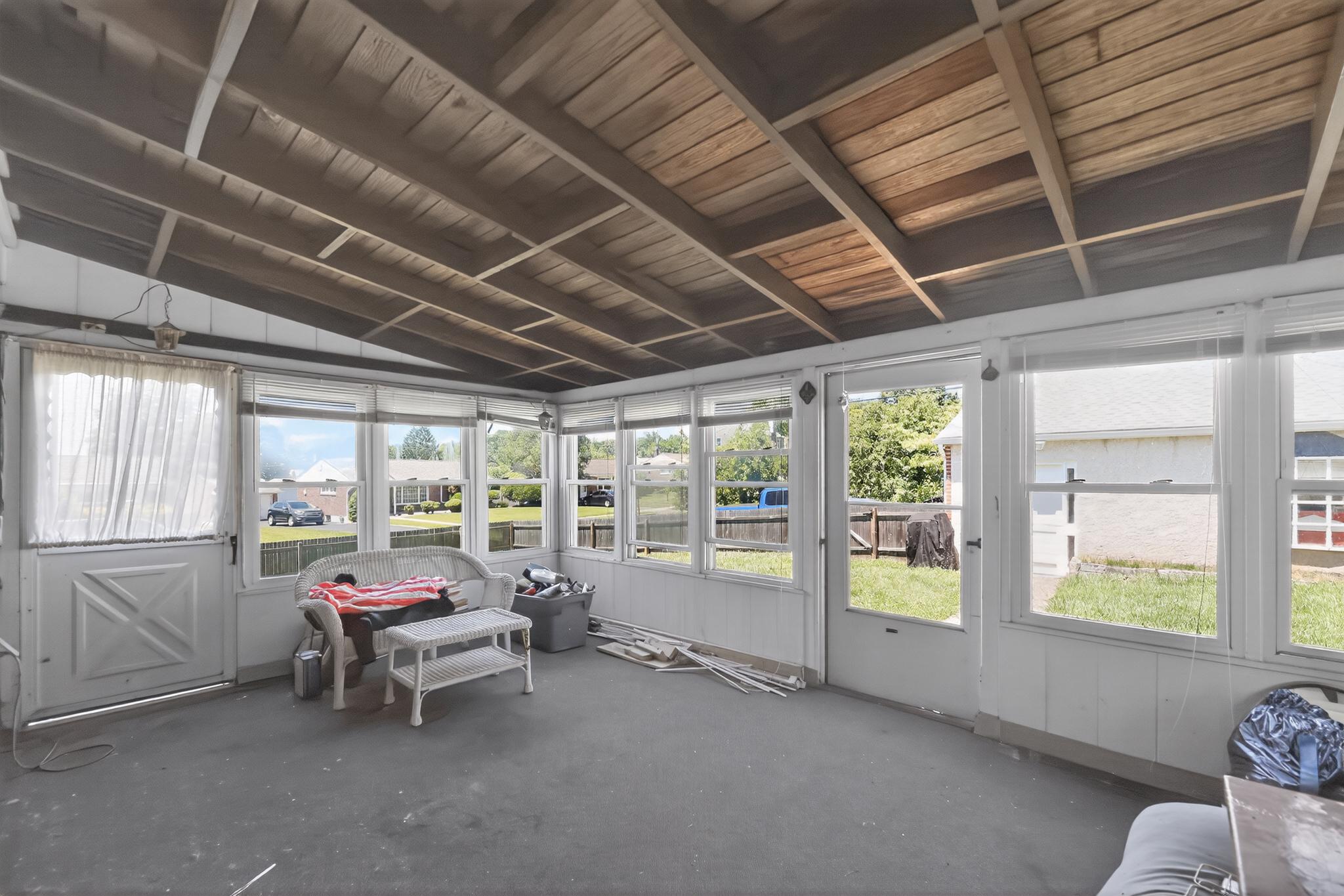 504 Louise Road Glenside, PA 19038 - Photo 32 of 41 Bright and airy screened in porch.