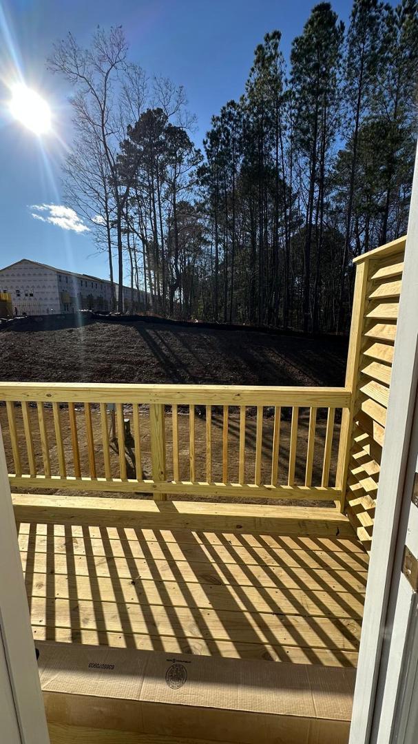 114 Red Brush Way Apex, NC 27539 - Photo 17 of 22 a view of a balcony