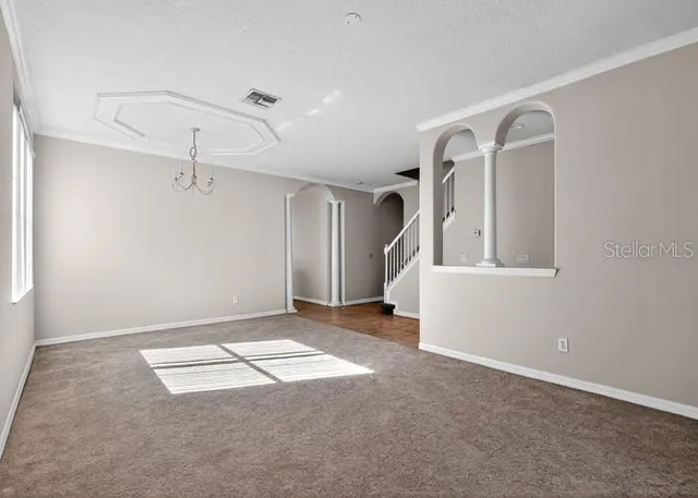 wooden floor in an empty room