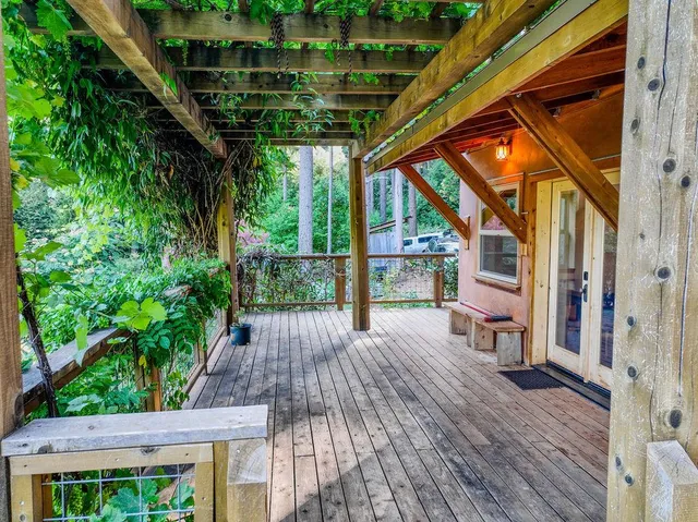 a house that has a lot of plants in it