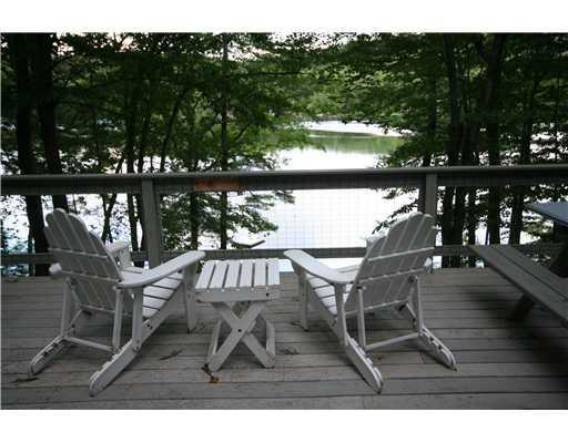 167 Lower Coffee Pond Road Casco, ME 04015 - Photo 4 of 19 Exterior Front. View from deck