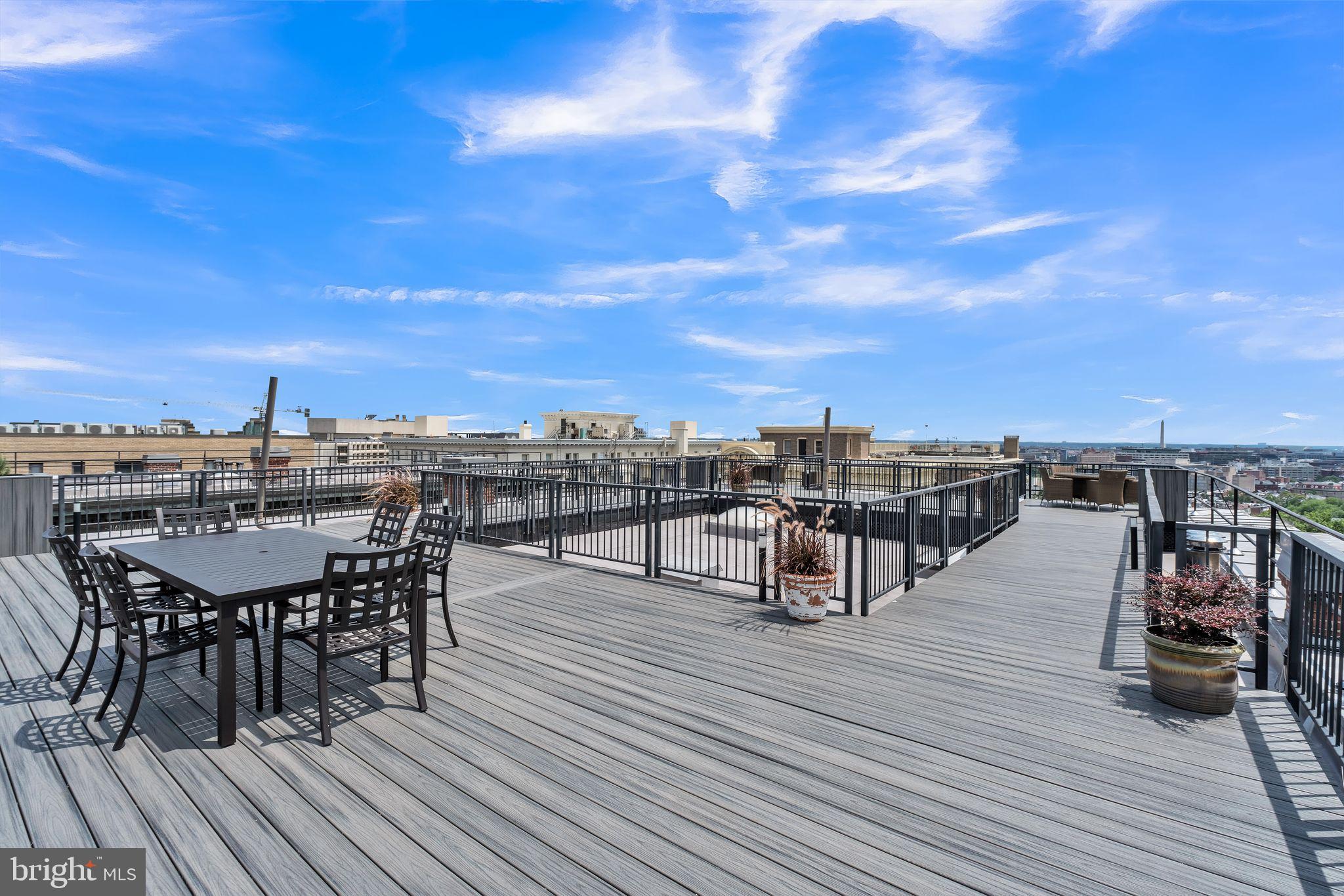 2123 California Street Northwest, Unit C6 Washington, DC 20008 - Photo 25 of 32 Roof deck with sweeping city views