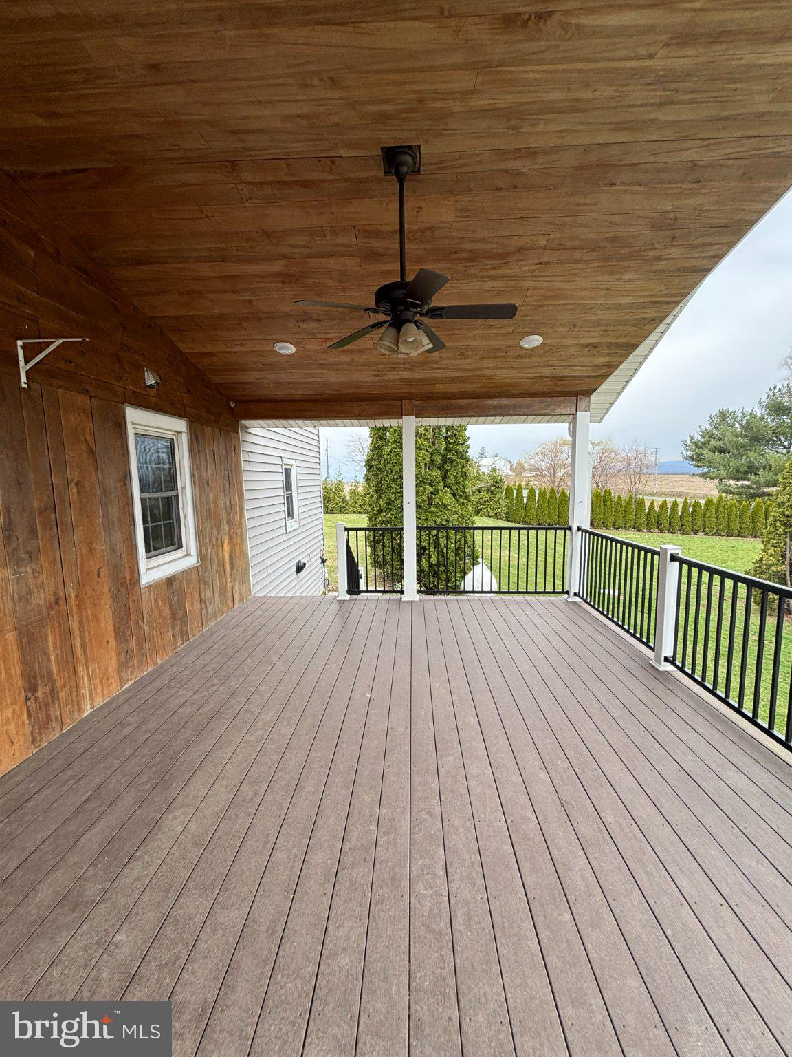 21 Greble Road Myerstown, PA 17067 - Photo 7 of 32 Spacious deck with serene views.