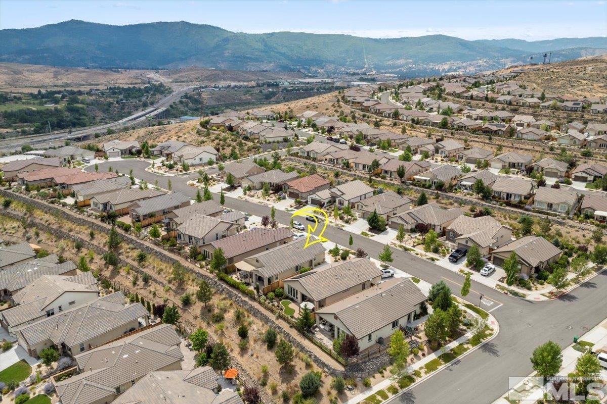 9212 Maplehurst Trail Reno, NV 89523 - Photo 34 of 34 an aerial view of residential house with outdoor space