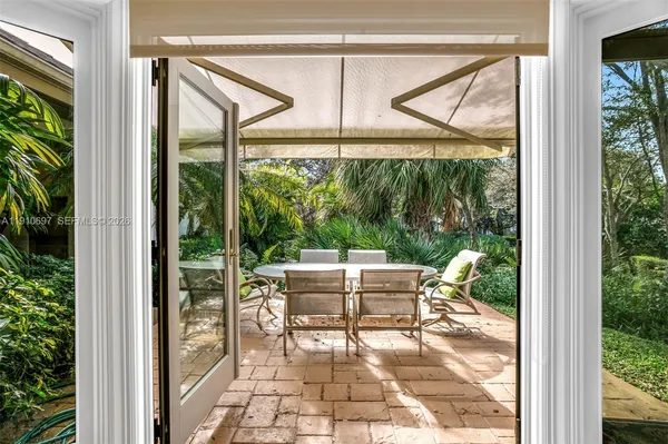a outdoor view from a window
