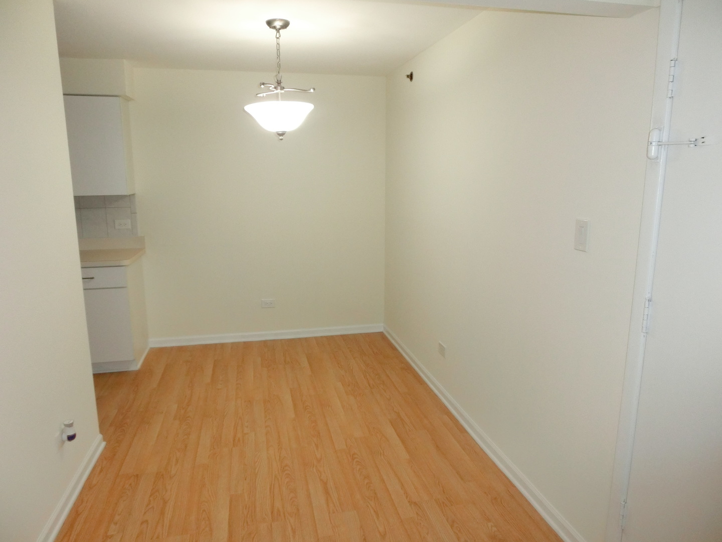 10324 South Ridgeland Avenue, Unit 105 Chicago Ridge, IL 60415 - Photo 4 of 16 a view of a room with wooden floor and a window