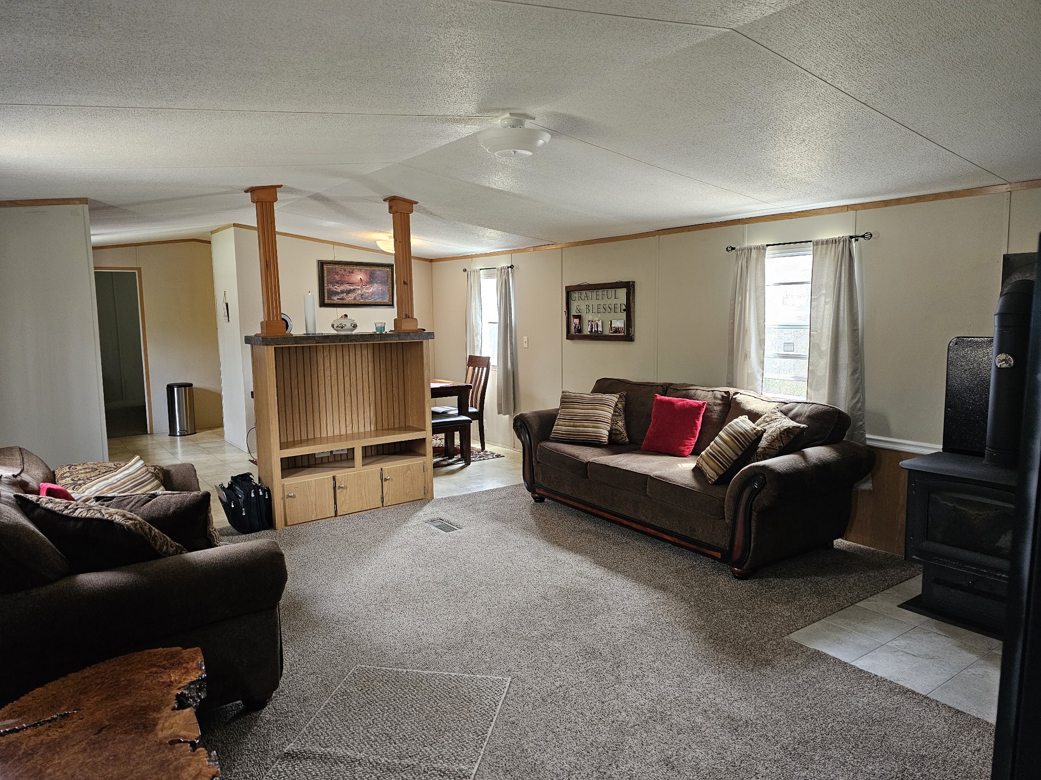 41 Sweet Springs Road Kelso, TN 37348 - Photo 5 of 38 a living room with furniture and a flat screen tv