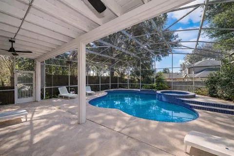 a view of a indoor swimming pool