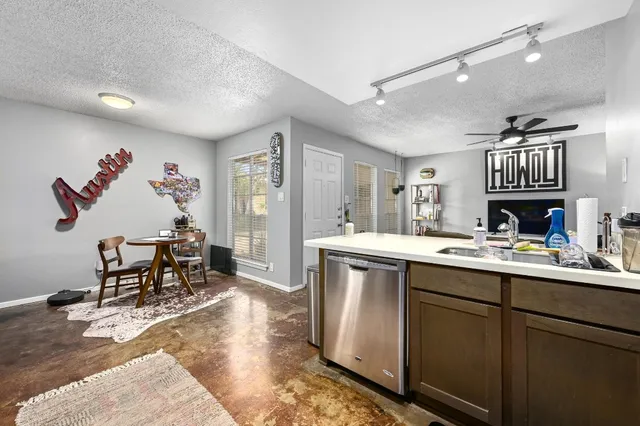 a house view with a street