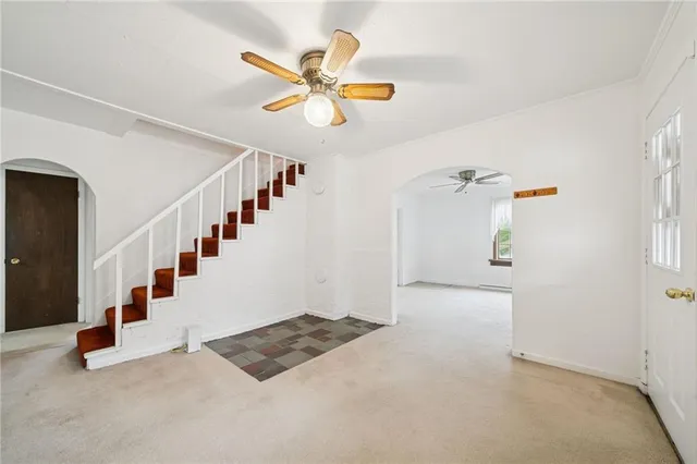 a view of an entryway