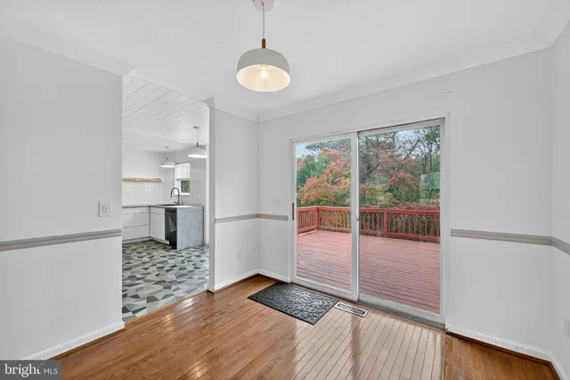 a large living room with a large window
