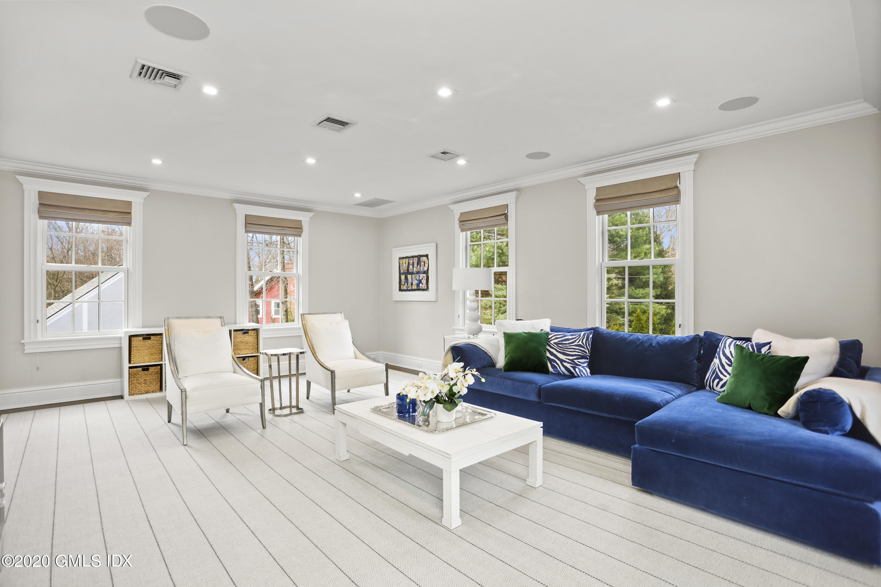 10 Brookridge Drive Greenwich, CT 06830 - Photo 10 of 36 a living room with furniture and a wooden floor