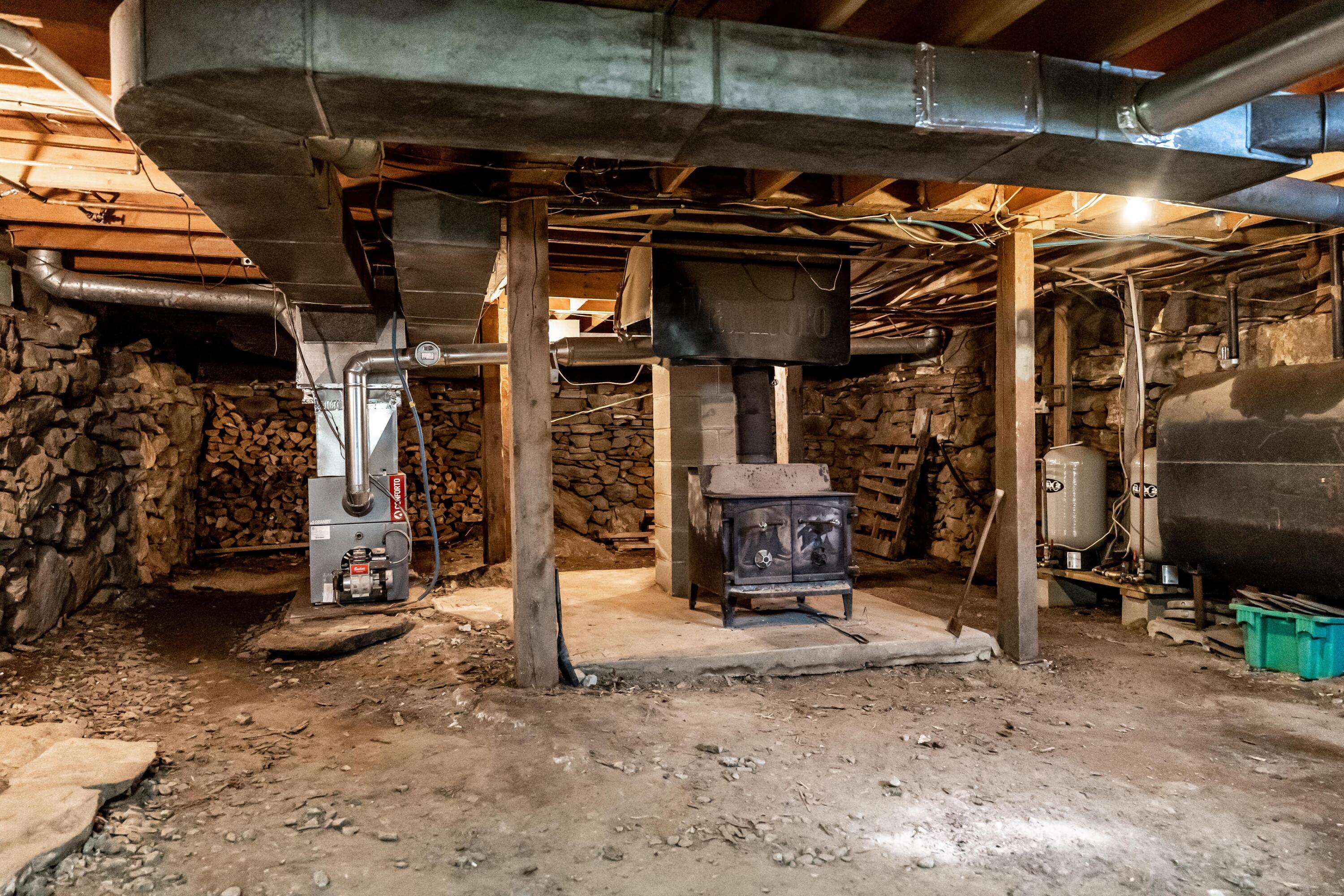 342 Mills Road Whitefield, ME 04353 - Photo 30 of 45 Basement