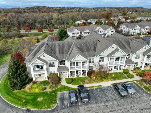 front view of a brick house