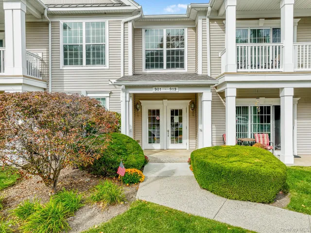a view of hallway with stairs