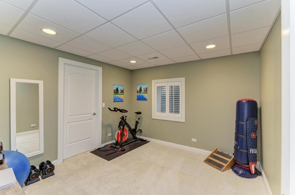 1061 Sean Circle Darien, IL 60561 - Photo 39 of 50 a view of a room with gym equipment