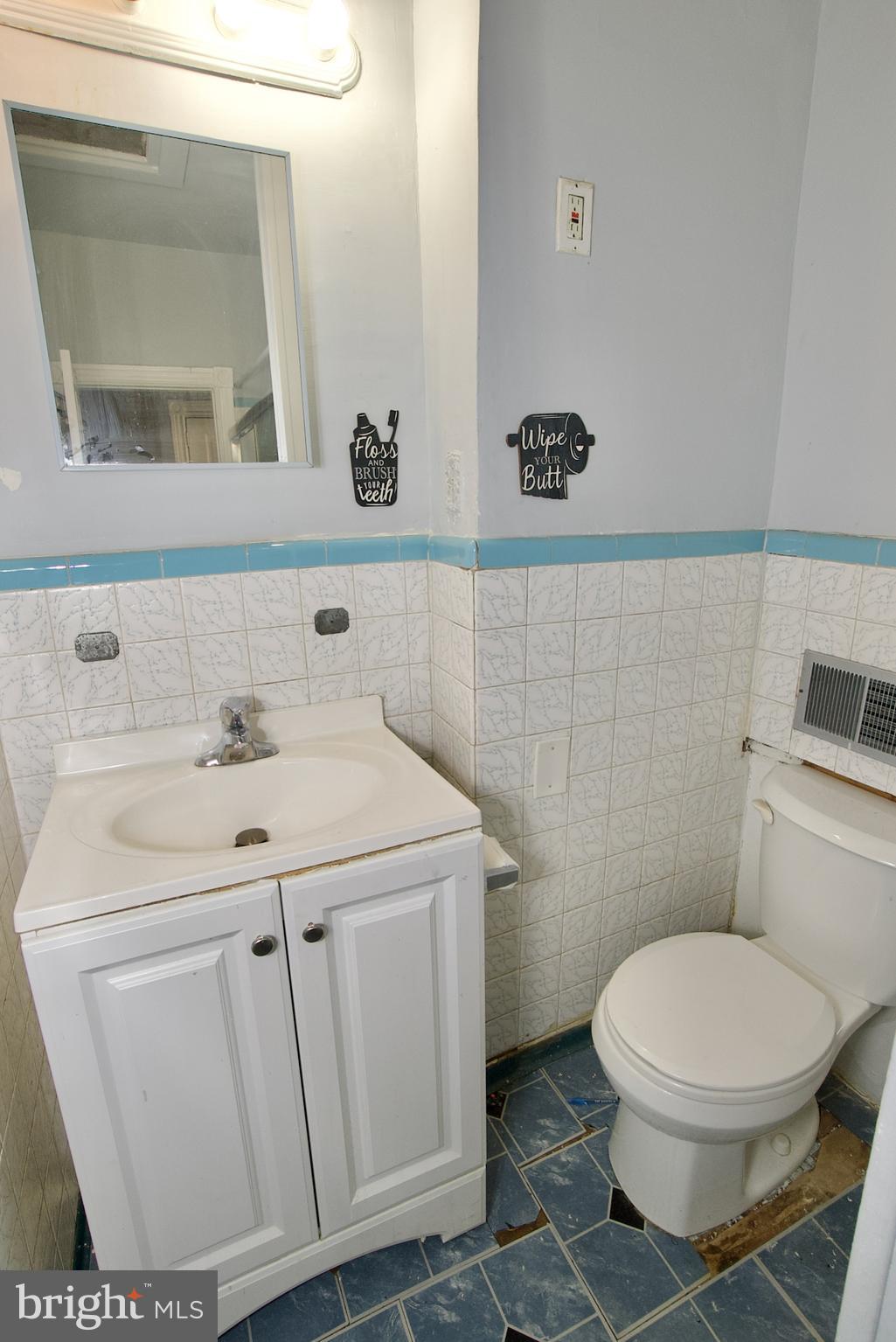 1361 East Rittenhouse Street Philadelphia, PA 19138 - Photo 13 of 20 a bathroom with a sink and a toilet