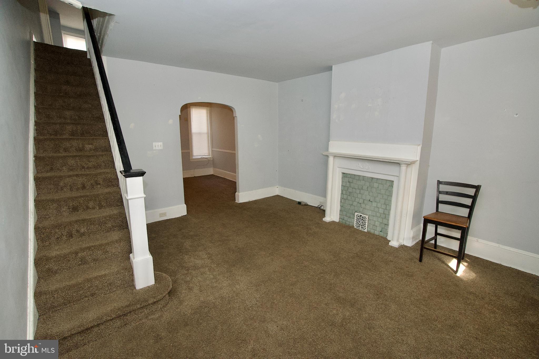 1361 East Rittenhouse Street Philadelphia, PA 19138 - Photo 3 of 20 a view of livingroom with furniture and staircase