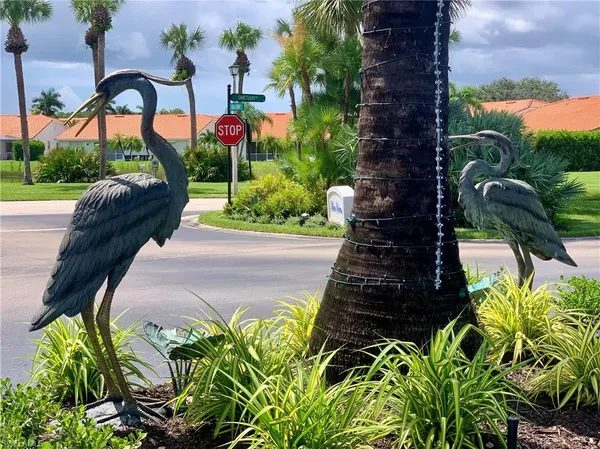 a view of a house with a lake yard
