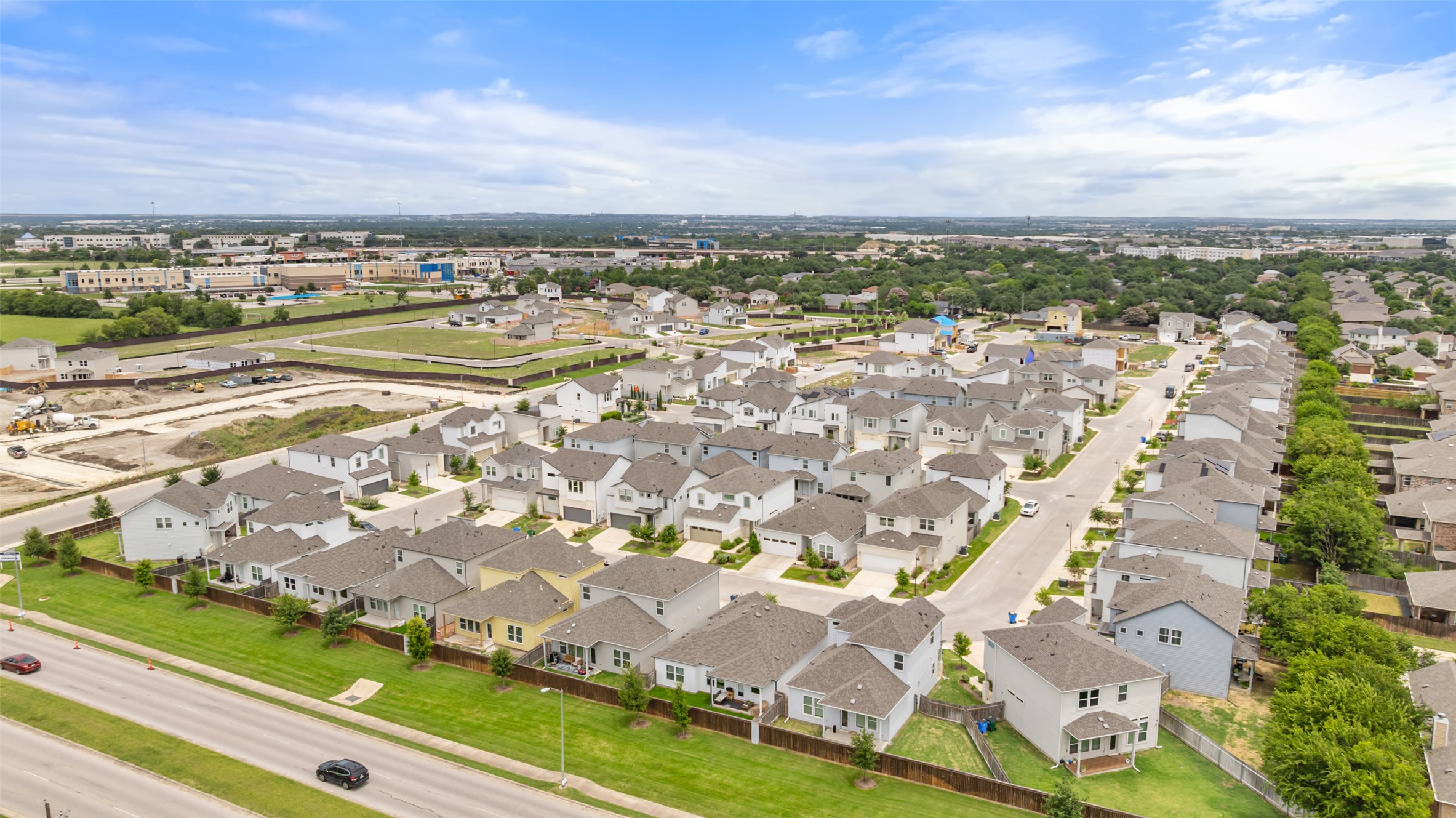 2201 Cento Walk Round Rock, TX 78664 - Photo 27 of 30 Aerial view of residential area