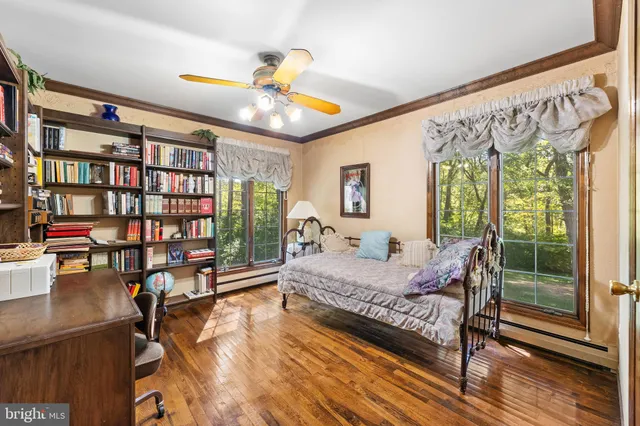 a view of a room with table tennis table