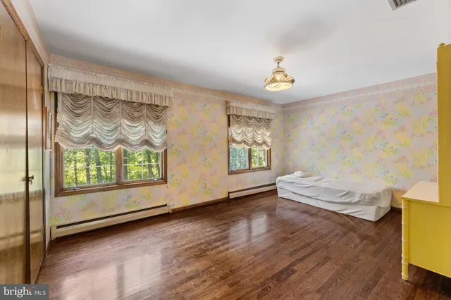 a aerial view of a house