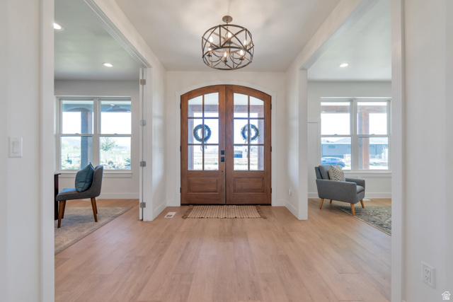 1820 West Farmhouse Flats Road Peoa, UT 84061 - Photo 6 of 79 Entrance foyer