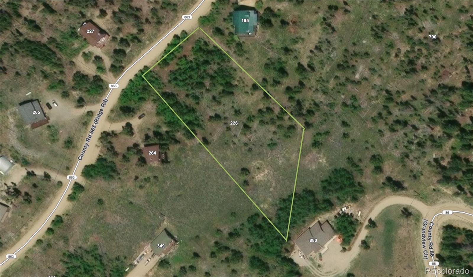 226 County Road 863 Tabernash, CO 80478 - Photo 11 of 11 a view of a yard with plants