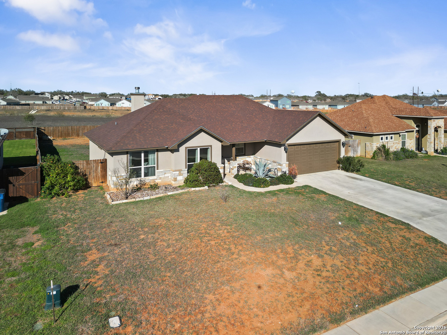 1712 Vista View Drive Pleasanton, TX 78064 - Photo 33 of 37 a view of a house with a yard
