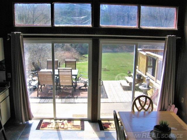 6630 Snover Road Port Sanilac, MI 48469 - Photo 29 of 44 Patio Doors lead to Back Deck