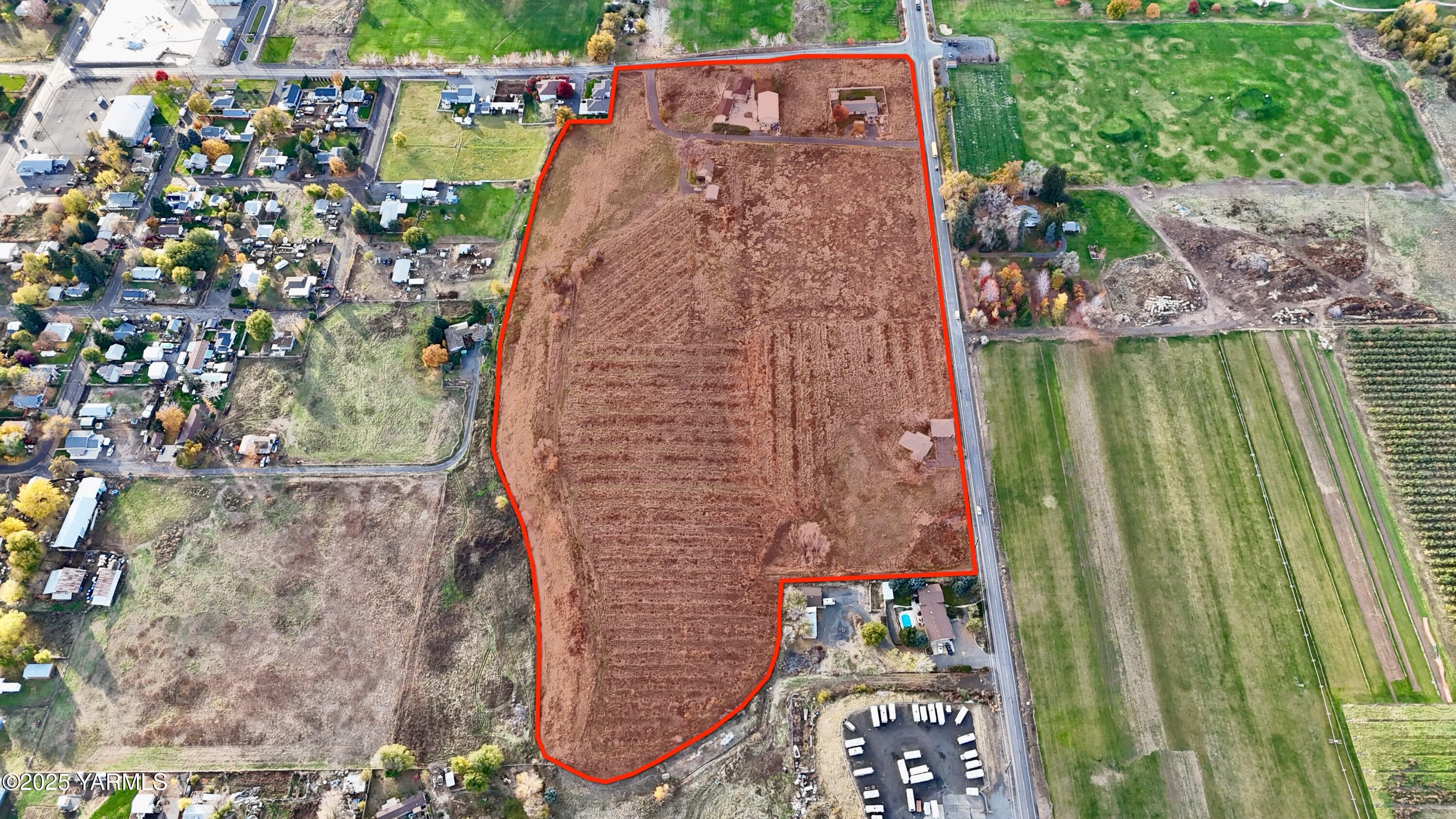 8400 Occidental Road Yakima, WA 98903 - Photo 9 of 9 a aerial view of a house with a yard