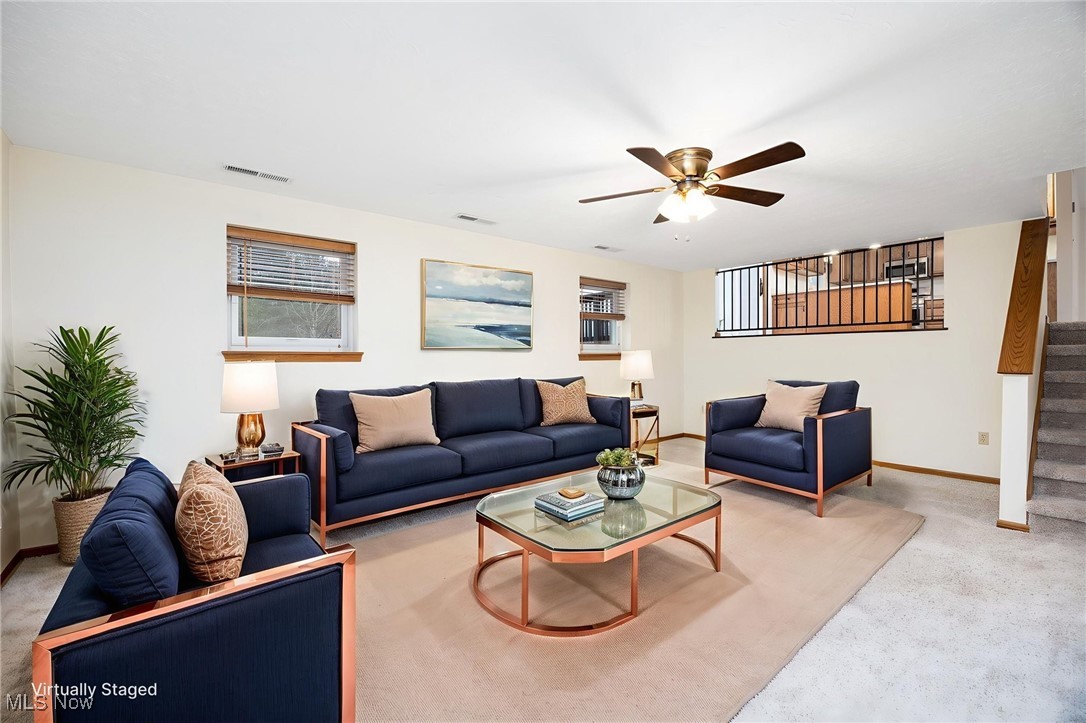 1838 Sandy Lake Road Ravenna, OH 44266 - Photo 27 of 41 Virtually staged family room