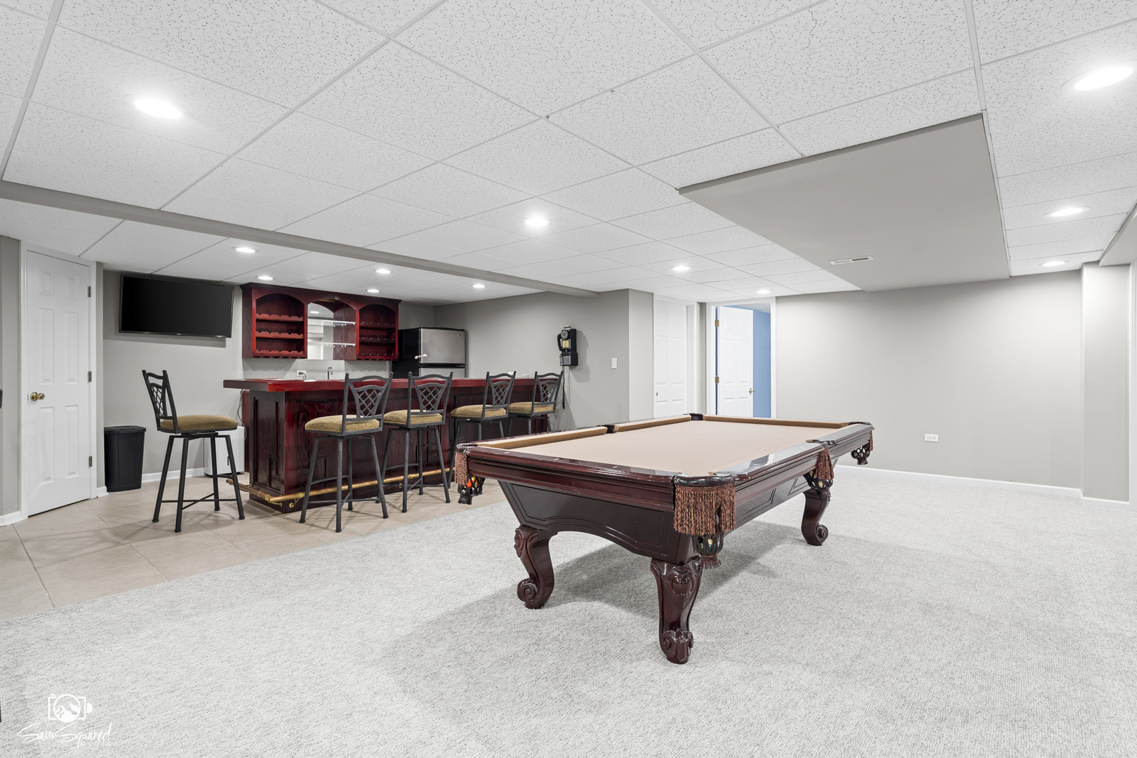 15227 Dan Patch Drive Plainfield, IL 60544 - Photo 24 of 34 a room with furniture and pool table