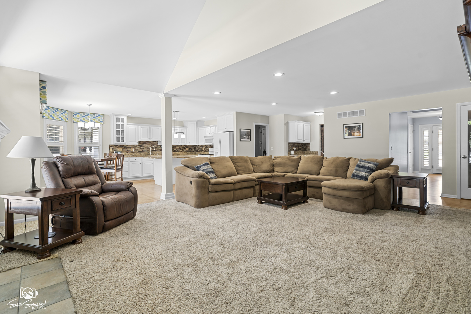 15227 Dan Patch Drive Plainfield, IL 60544 - Photo 8 of 34 a living room with furniture kitchen view and a couch