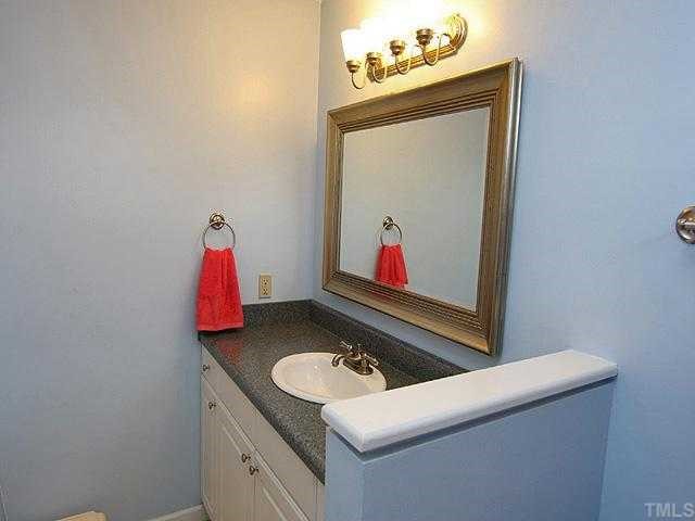 3702 Chimney Ridge Place, Unit 104 Durham, NC 27713 - Photo 6 of 12 This master bath has also been renovated wiwth new cabinets with an ergonomic counter height. All of the fixtures have been replaced, as well as the new tiled floor.