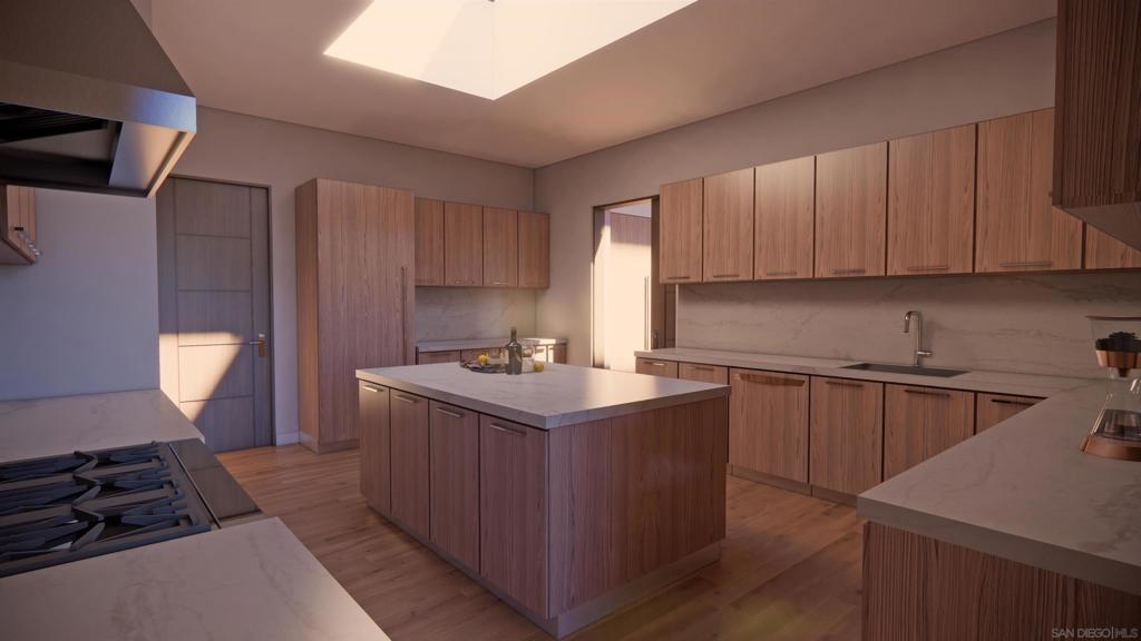 16256 Via Del Alba Rancho Santa Fe, CA 92067 - Photo 33 of 42 a kitchen with a stove and a sink