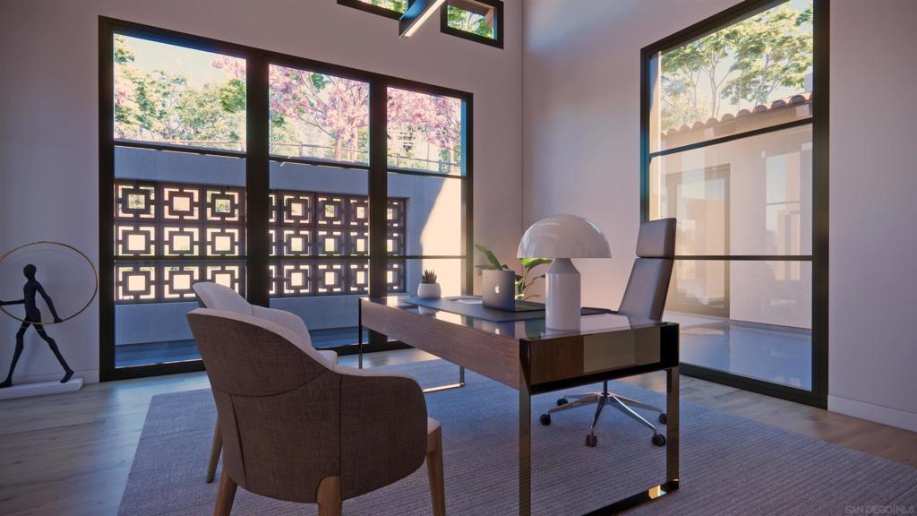 16256 Via Del Alba Rancho Santa Fe, CA 92067 - Photo 38 of 42 a dining room with furniture and wooden floor