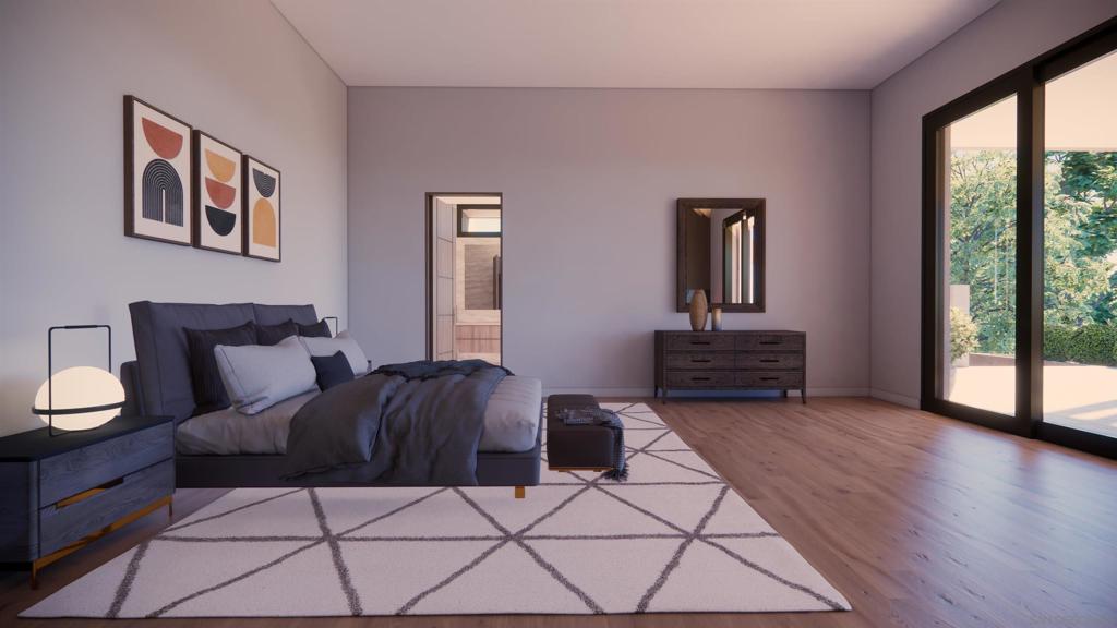16256 Via Del Alba Rancho Santa Fe, CA 92067 - Photo 40 of 42 a living room with furniture and a floor to ceiling window