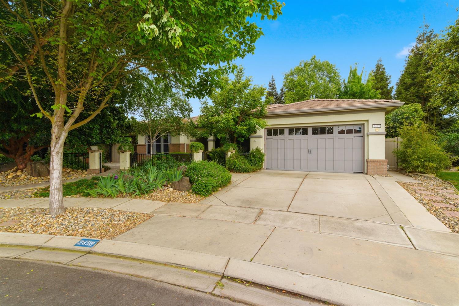2499 Appleleaf Lane Manteca, CA 95336 - Photo 2 of 55 front view of house with a yard